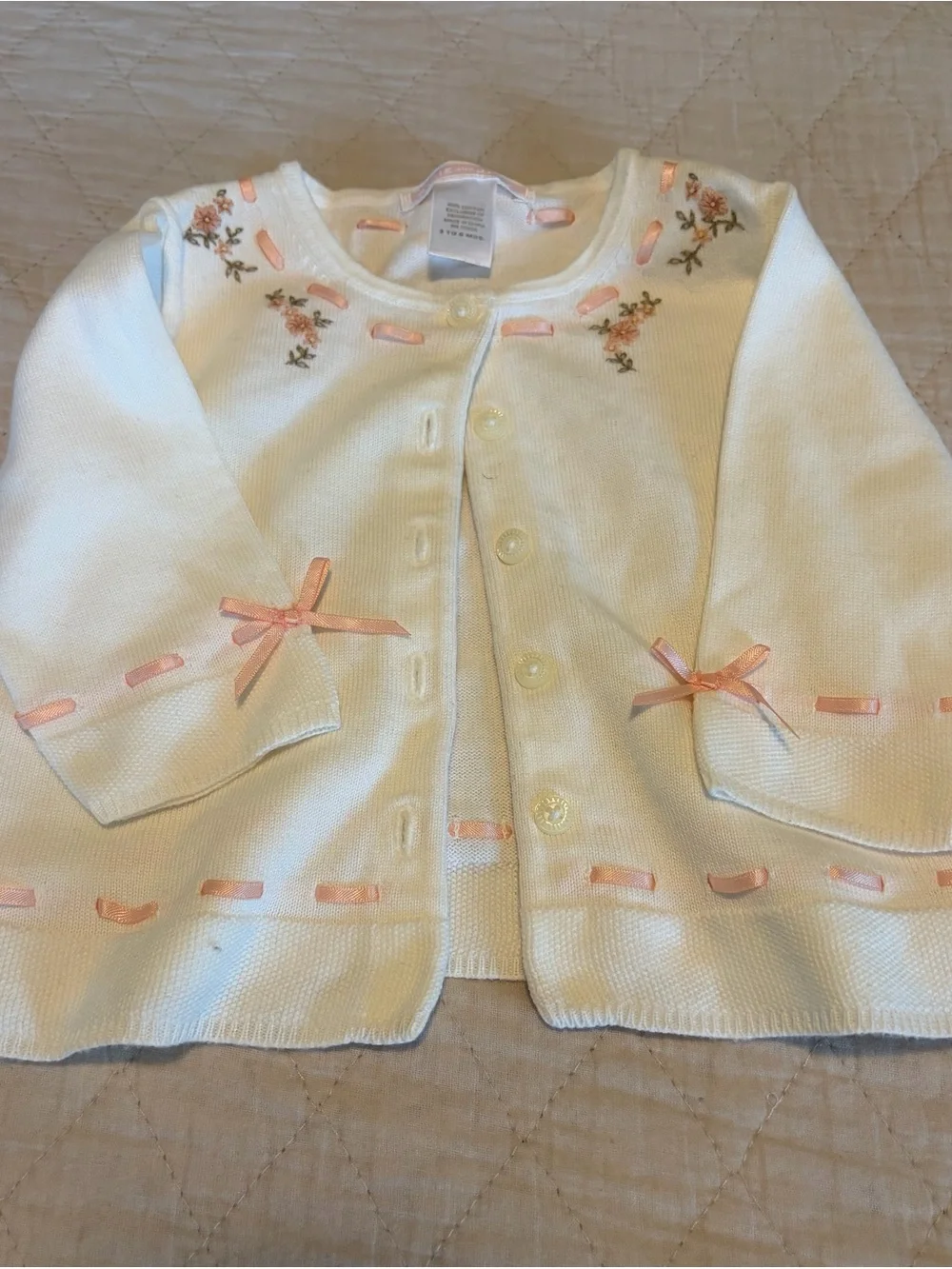 Janie and Jack Outfits Floral Pink Tag HTF Heirloom 2003/2004 Vintage Y2K